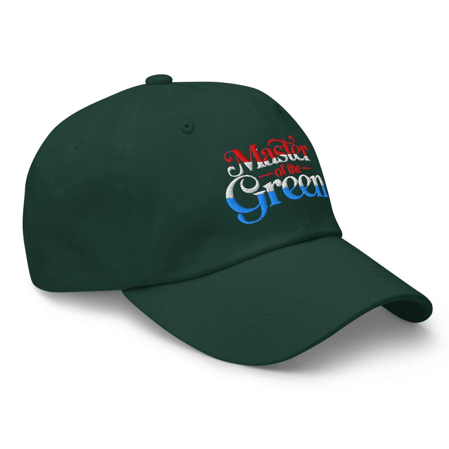 Master of the Green Engaging Embroidered Golf Cap - Funny Golf Tee by Swing Epic