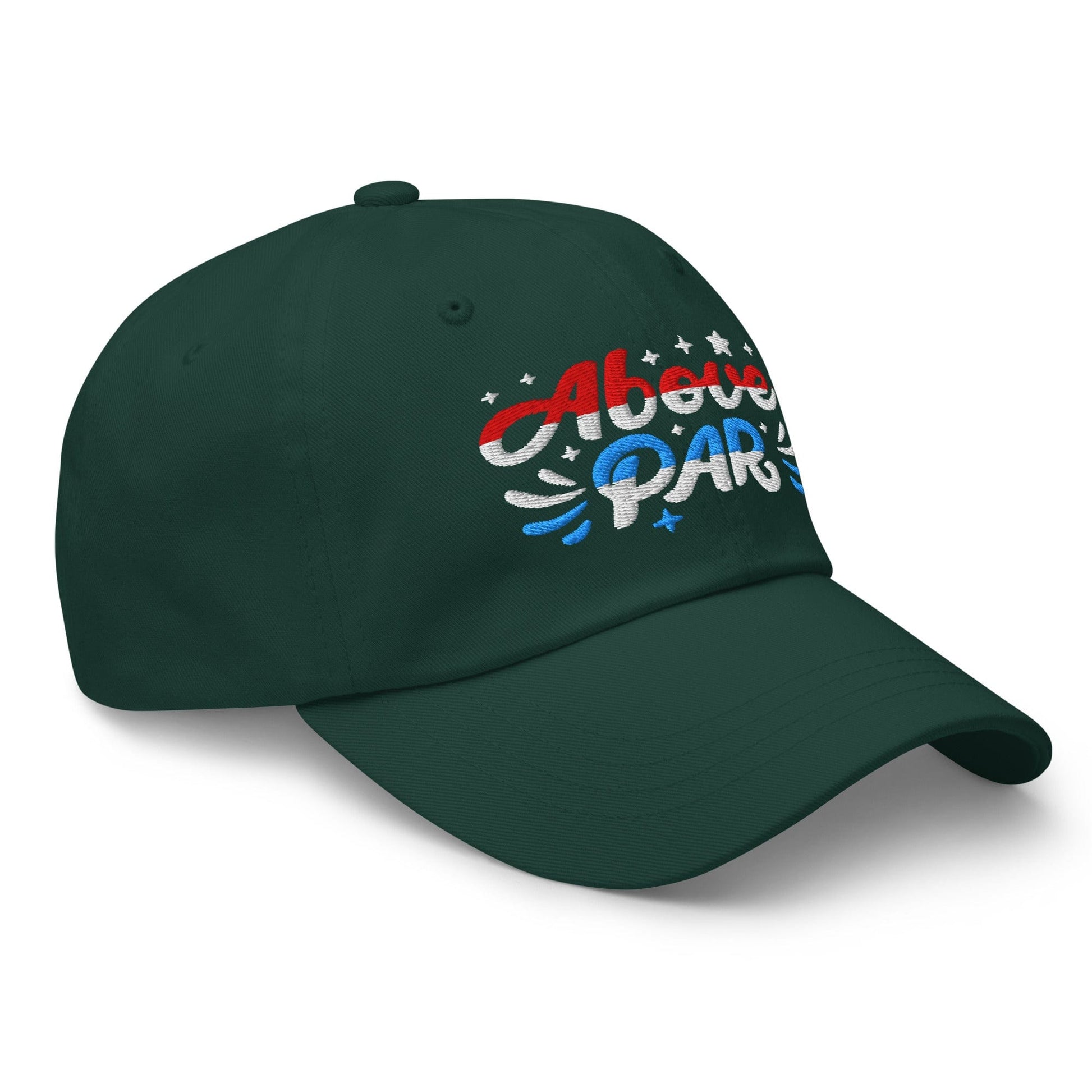 Above Par Embroidered Golf Cap - Funny Golf Tee by Swing Epic