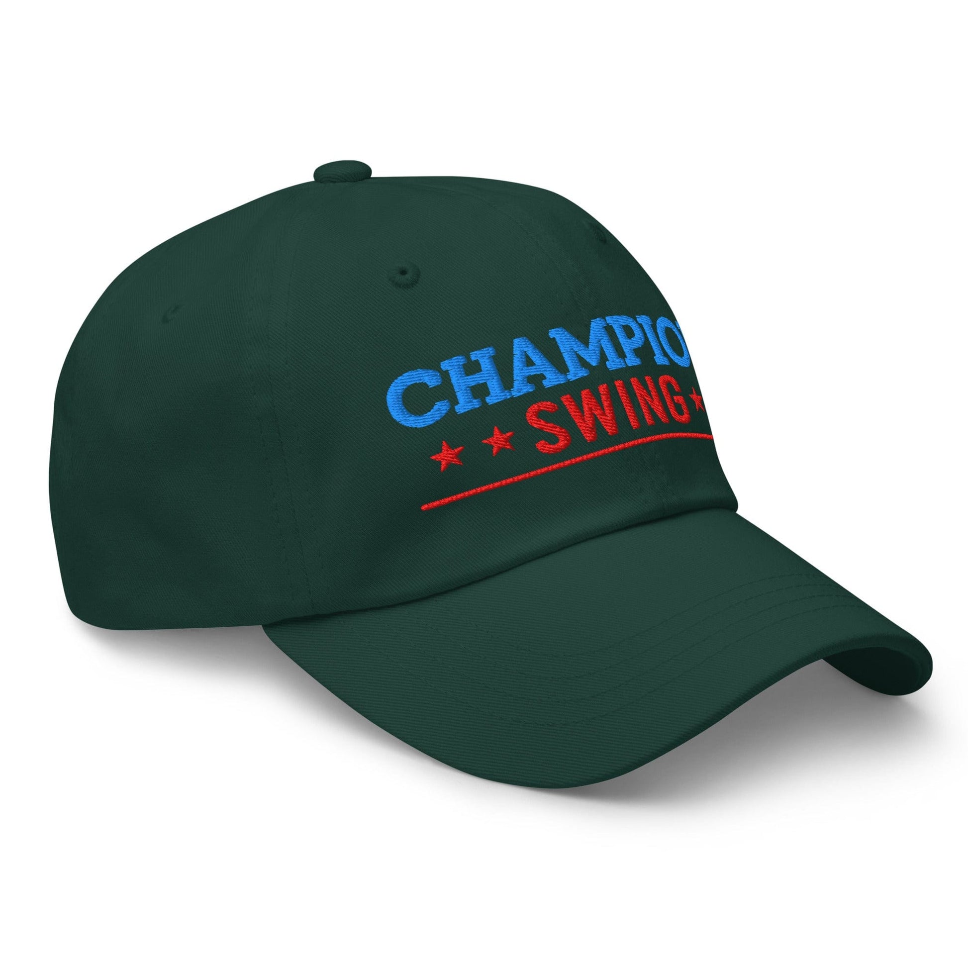 Champion Swing Star-Studded Fun Embroidered Golf Cap - Funny Golf Tee by Swing Epic