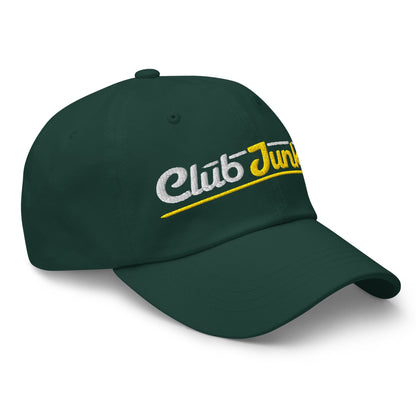 Club Junkie Embroidered Golf Cap - Funny Golf Tee by Swing Epic