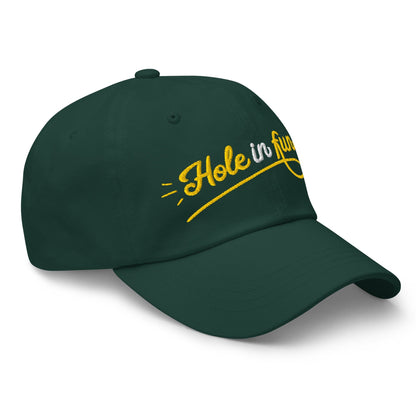 Hole in Fun Embroidered Golf Cap - Funny Golf Tee by Swing Epic