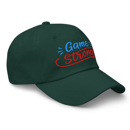 Game Strong Embroidered Golf Cap - Funny Golf Tee by Swing Epic