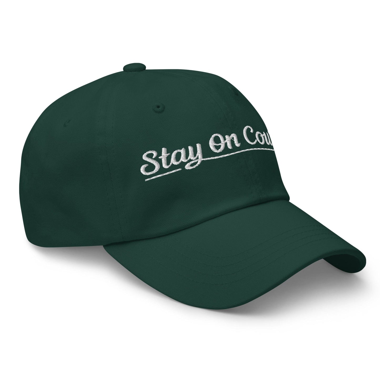 Stay On Course Embroidered Golf Cap - Funny Golf Tee by Swing Epic