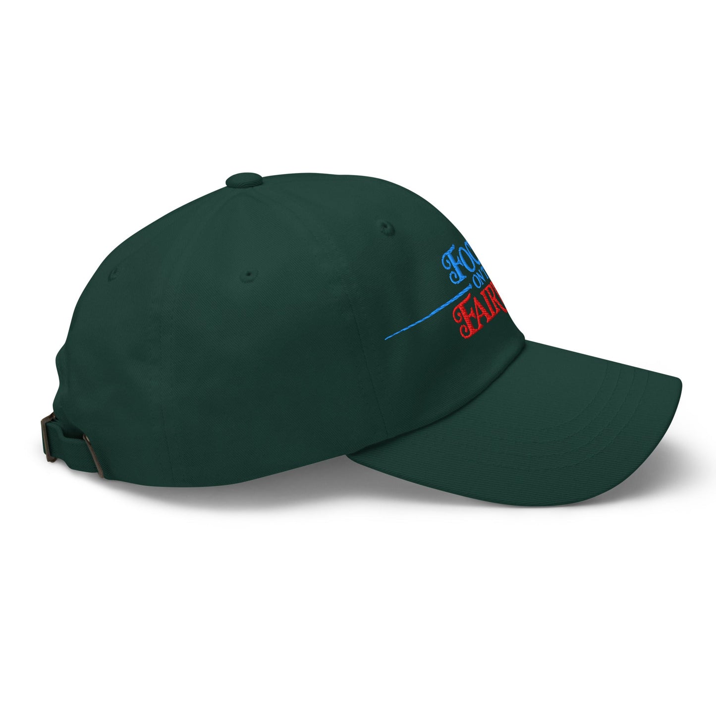 Focus on the Fairway Embroidered Golf Cap - Funny Golf Tee by Swing Epic