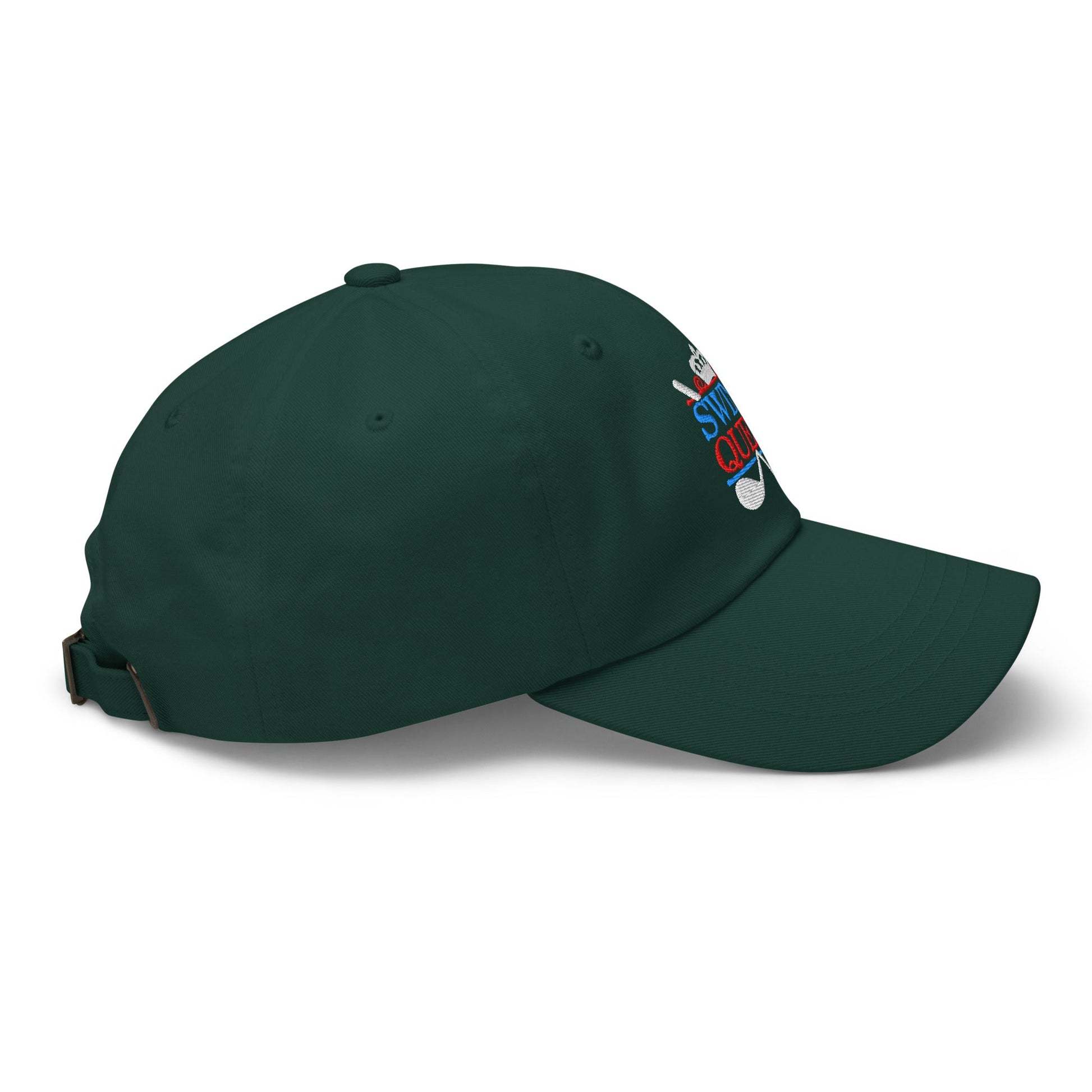Swing Queen Embroidered Golf Cap - Funny Golf Tee by Swing Epic