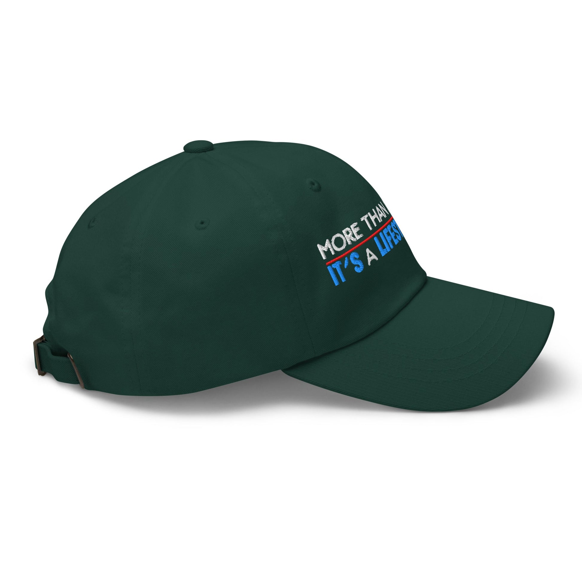More Than a Game It's a Lifestyle Embroidered Golf Cap - Funny Golf Tee by Swing Epic