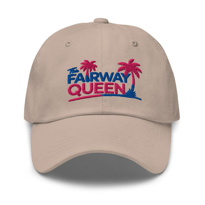 The Fairway Queen Embroidered Golf Cap - Funny Golf Tee by Swing Epic