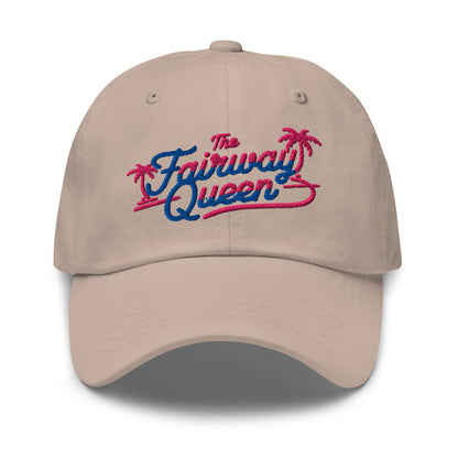 The Fairway Queen Embroidered Golf Cap - Funny Golf Tee by Swing Epic