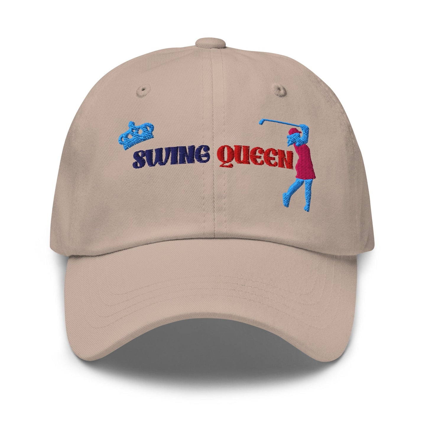 Swing Queen Embroidered Golf Cap - Funny Golf Tee by Swing Epic