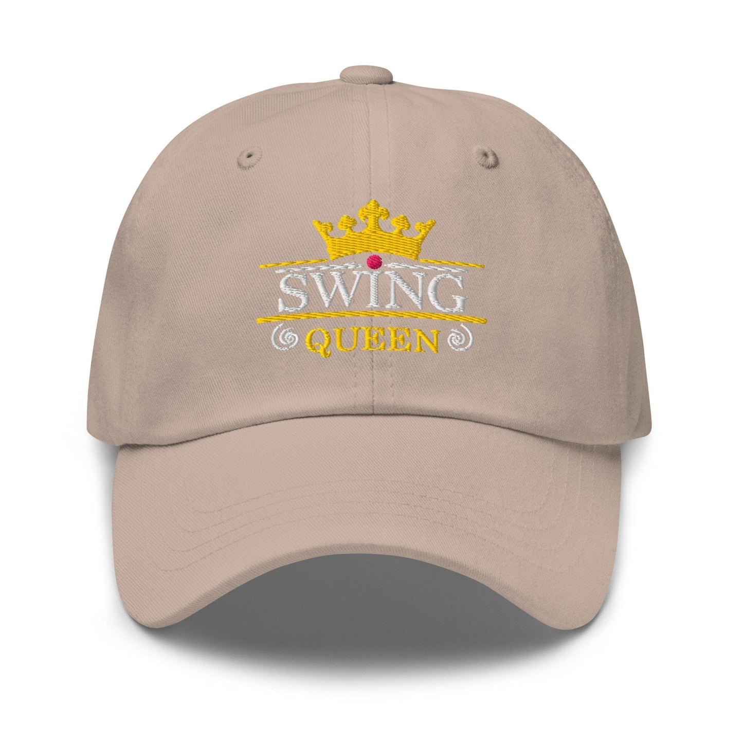 Swing Queen Embroidered Golf Cap - Funny Golf Tee by Swing Epic