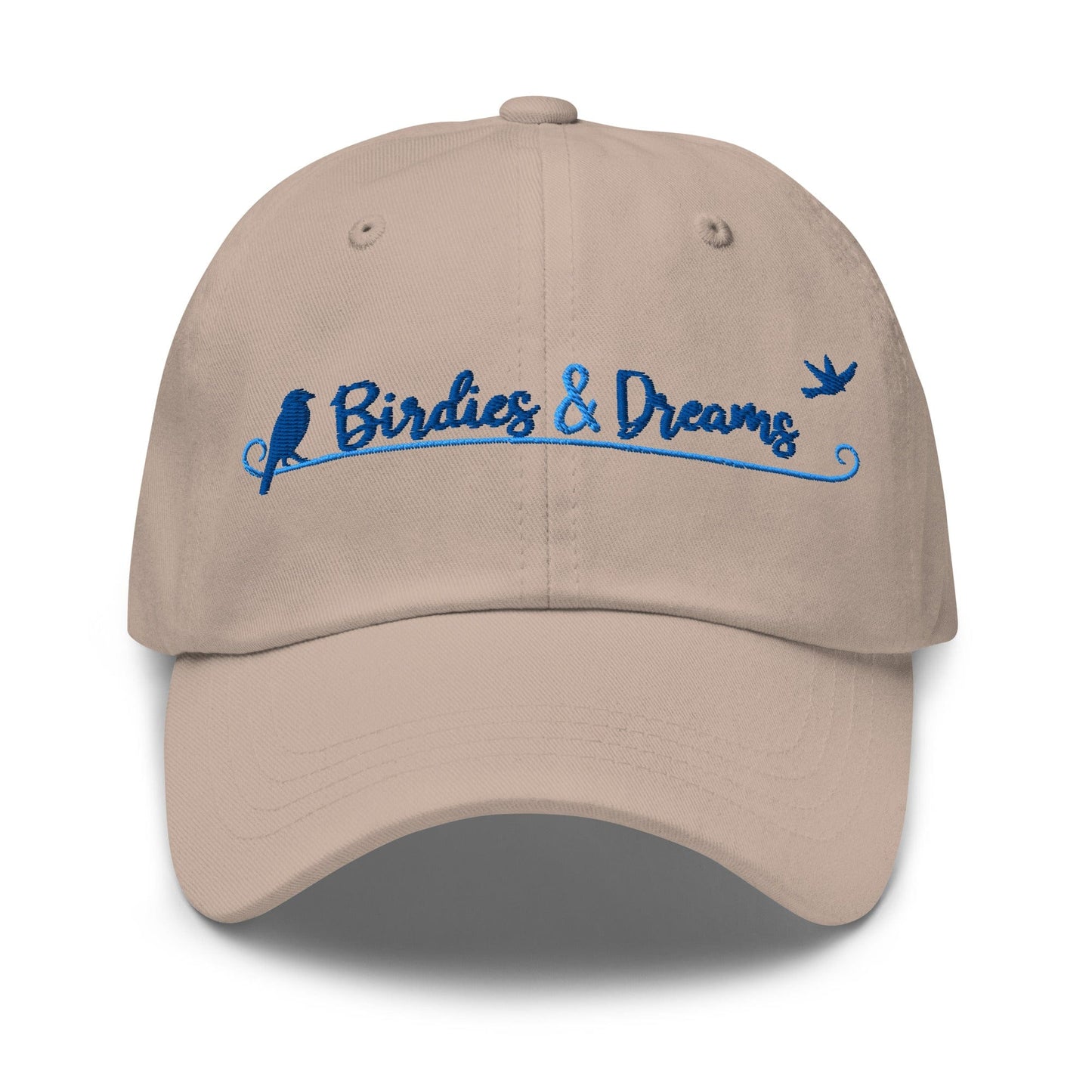 Birdies & Dreams Embroidered Golf Cap - Funny Golf Tee by Swing Epic
