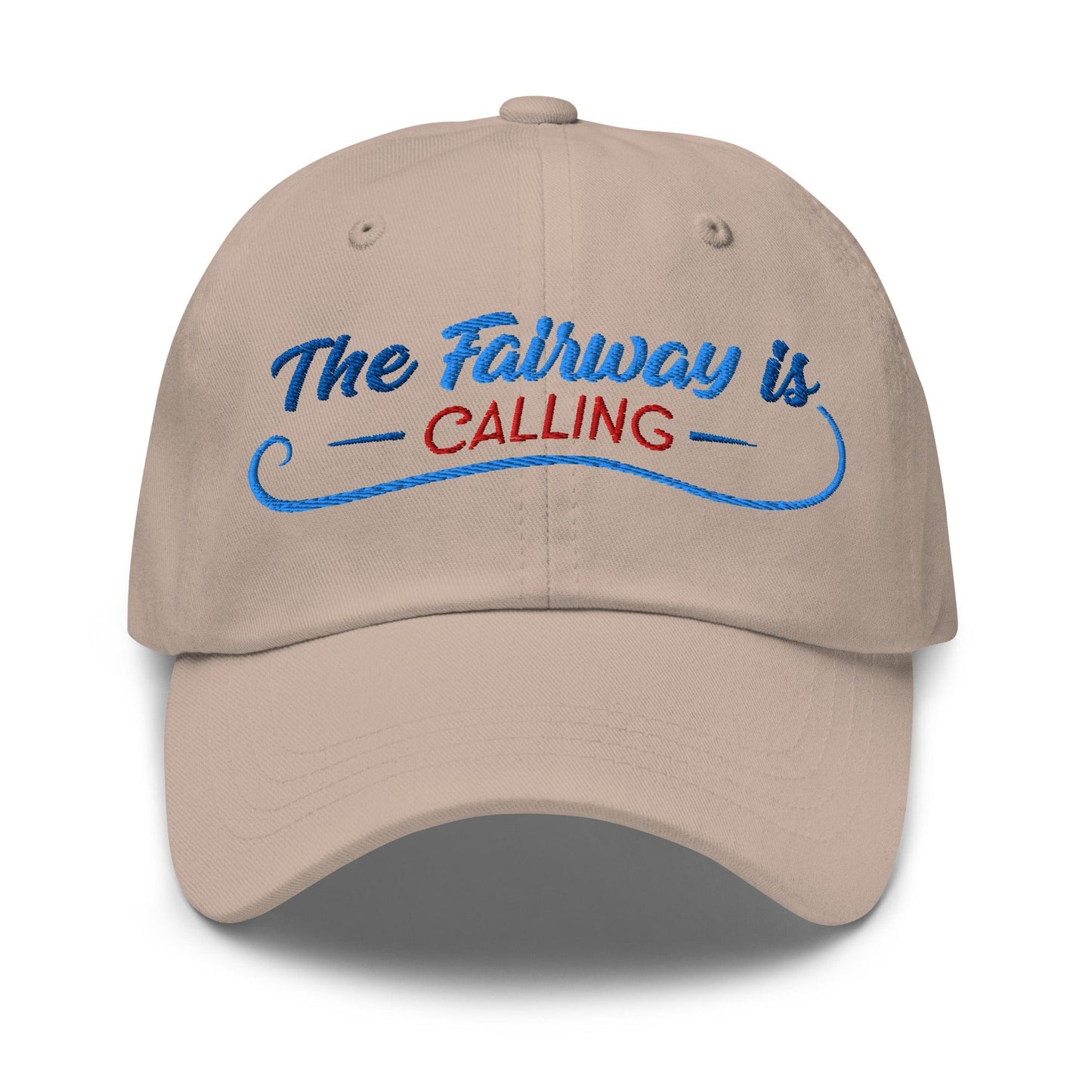 The Fairway is Calling Funny Embroidered Golf Cap - Funny Golf Tee by Swing Epic