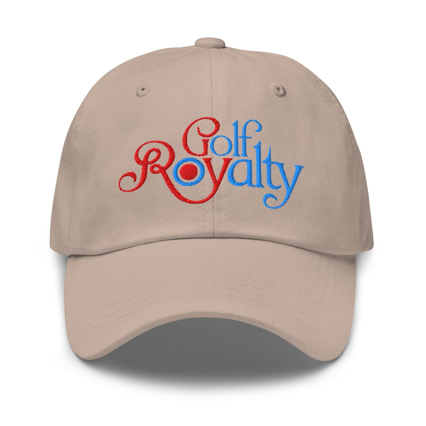 Golf Royalty Quirky Fun Embroidered Golf Cap - Funny Golf Tee by Swing Epic