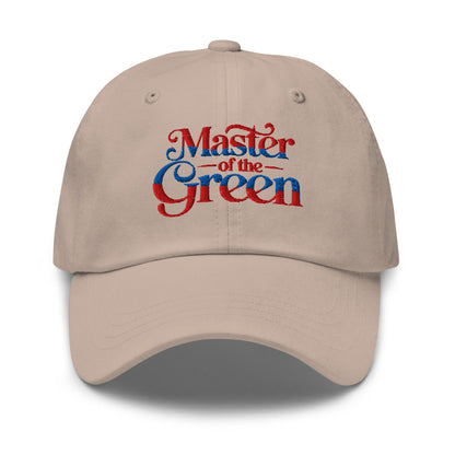 Master of the Green Engaging Embroidered Golf Cap - Funny Golf Tee by Swing Epic