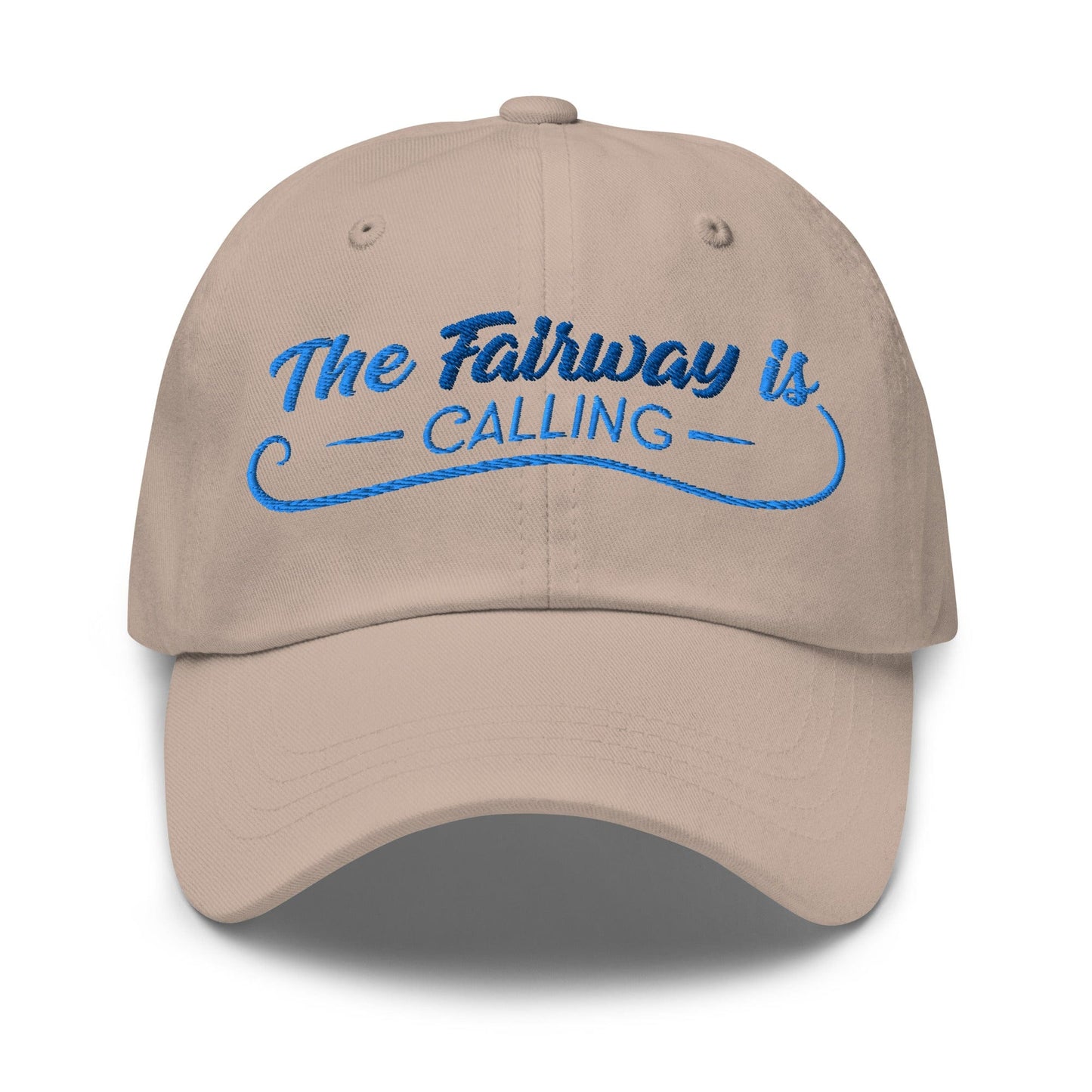 The Fairway is Calling Funny Embroidered Golf Cap - Funny Golf Tee by Swing Epic
