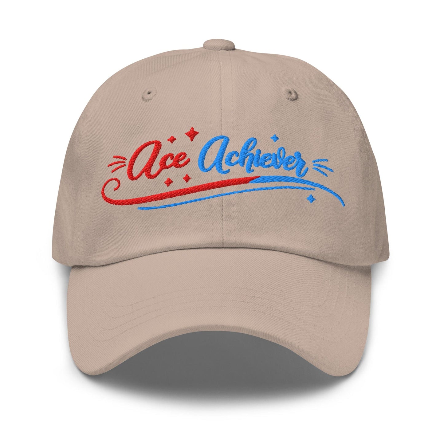 Ace Achiever Sparkle Magic Swirl Embroidered Golf Cap - Funny Golf Tee by Swing Epic