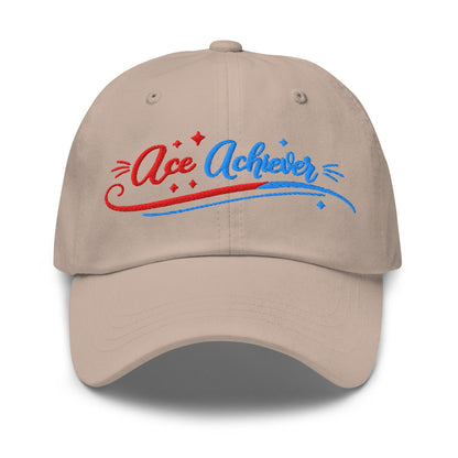 Ace Achiever Sparkle Magic Swirl Embroidered Golf Cap - Funny Golf Tee by Swing Epic