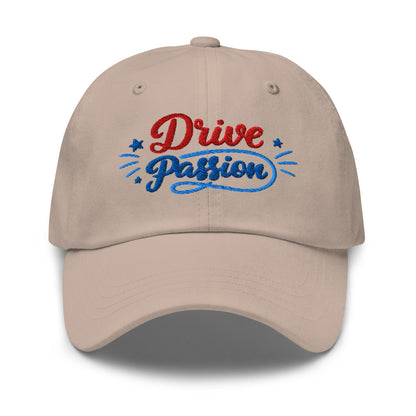 Drive Passion Stars Charming Stylish Embroidered Golf Cap - Funny Golf Tee by Swing Epic