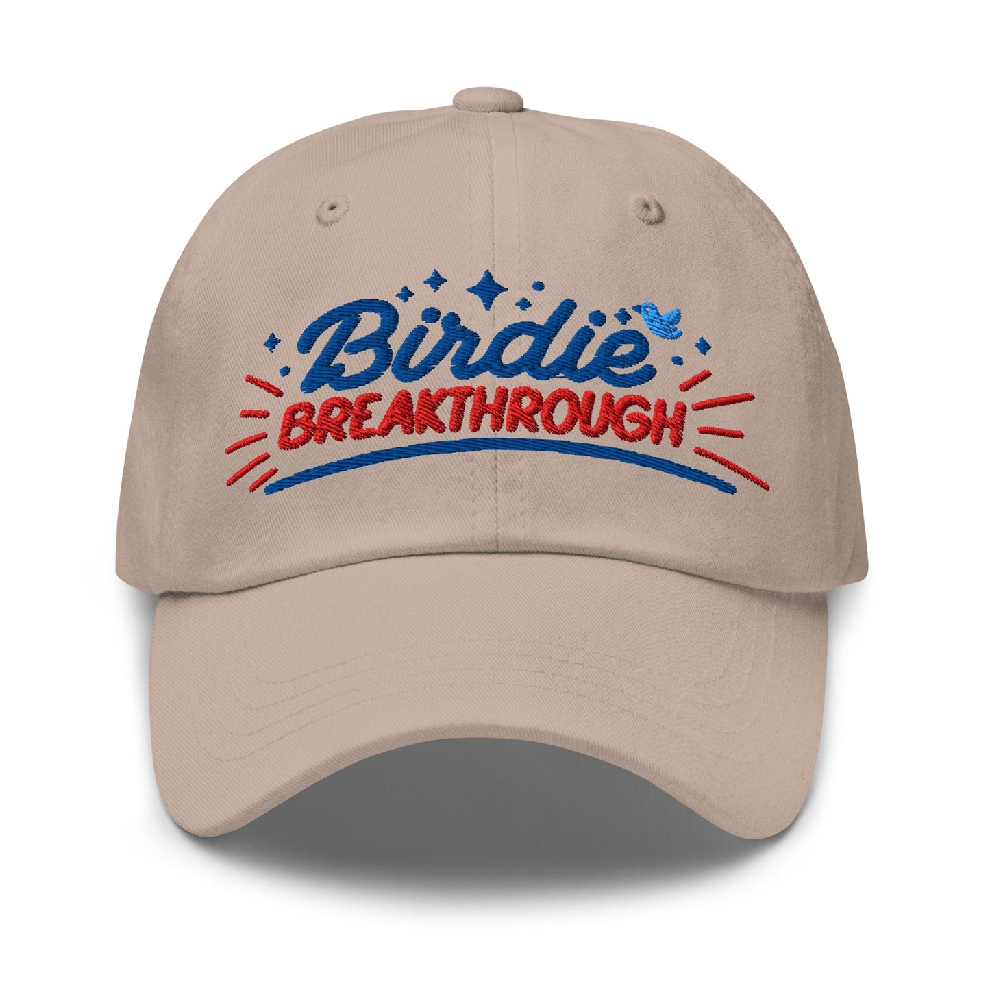 Birdie Breakthrough Embroidered Golf Cap - Funny Golf Tee by Swing Epic
