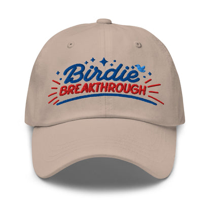 Birdie Breakthrough Embroidered Golf Cap - Funny Golf Tee by Swing Epic