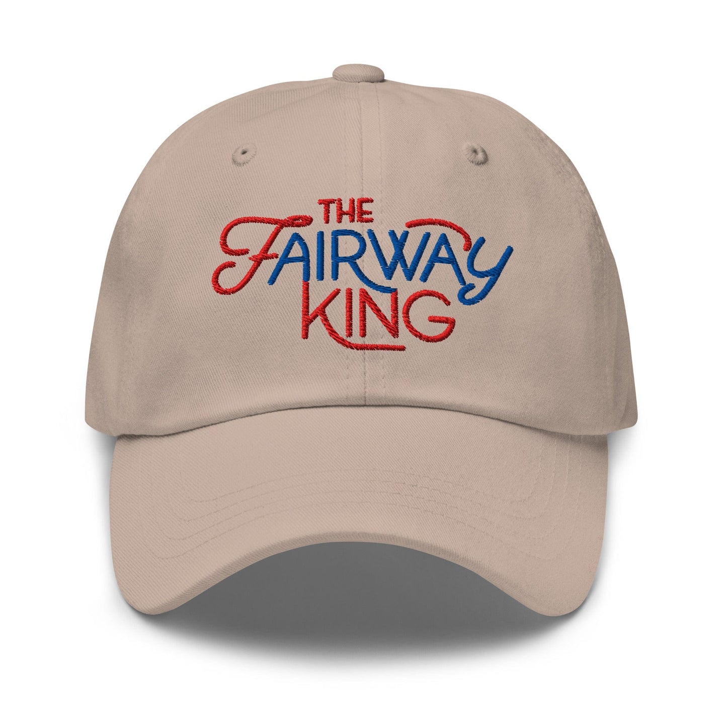 The Fairway King Embroidered Golf Cap - Funny Golf Tee by Swing Epic