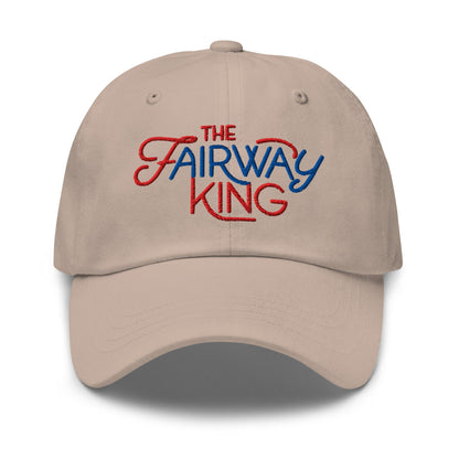 The Fairway King Embroidered Golf Cap - Funny Golf Tee by Swing Epic
