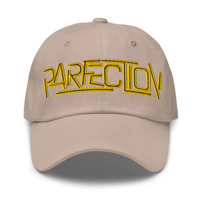 Parfection Script Embroidered Golf Cap - Funny Golf Tee by Swing Epic