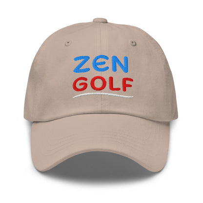 Zen Golf Embroidered Golf Cap - Funny Golf Tee by Swing Epic