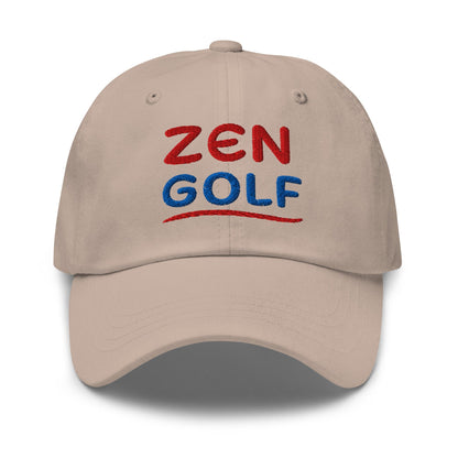 Zen Golf Embroidered Golf Cap - Funny Golf Tee by Swing Epic