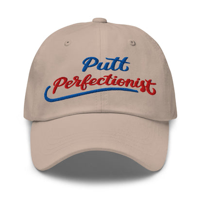 Putt Perfectionist Fun Embroidered Golf Cap - Funny Golf Tee by Swing Epic