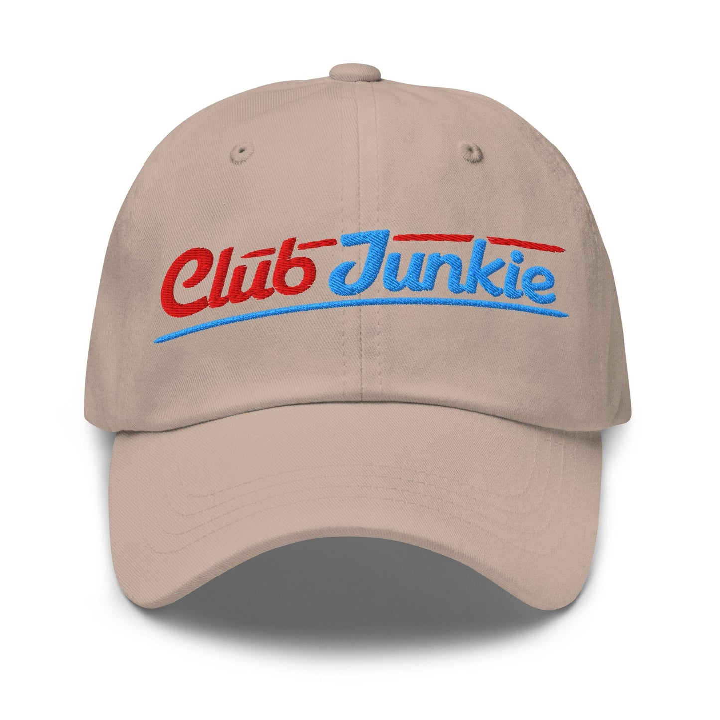 Club Junkie Embroidered Golf Cap - Funny Golf Tee by Swing Epic