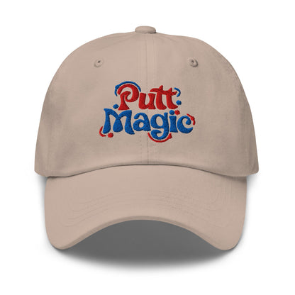 Putt Magic Embroidered Golf Cap - Funny Golf Tee by Swing Epic