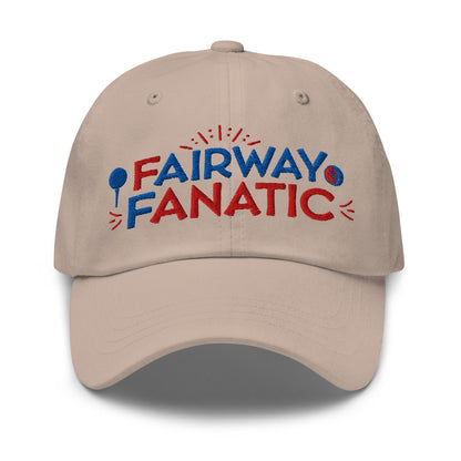 Fairway Fanatic Embroidered Golf Cap - Funny Golf Tee by Swing Epic