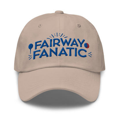 Fairway Fanatic Embroidered Golf Cap - Funny Golf Tee by Swing Epic