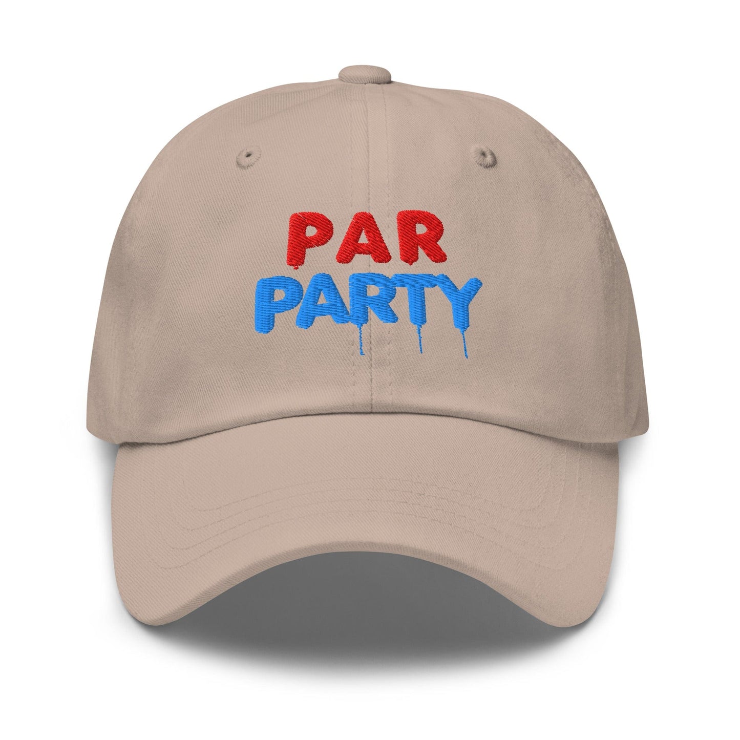 Par Party Fun Embroidered Golf Cap - Funny Golf Tee by Swing Epic