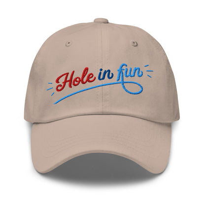 Hole in Fun Embroidered Golf Cap - Funny Golf Tee by Swing Epic