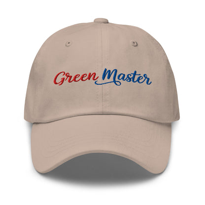 Green Master Embroidered Golf Cap - Funny Golf Tee by Swing Epic