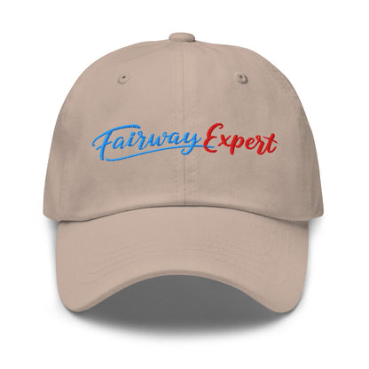 Fairway Expert Embroidered Golf Cap - Funny Golf Tee by Swing Epic