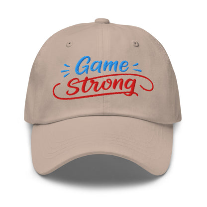 Game Strong Embroidered Golf Cap - Funny Golf Tee by Swing Epic