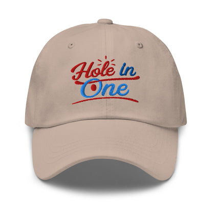 Hole in One Embroidered Golf Cap - Funny Golf Tee by Swing Epic