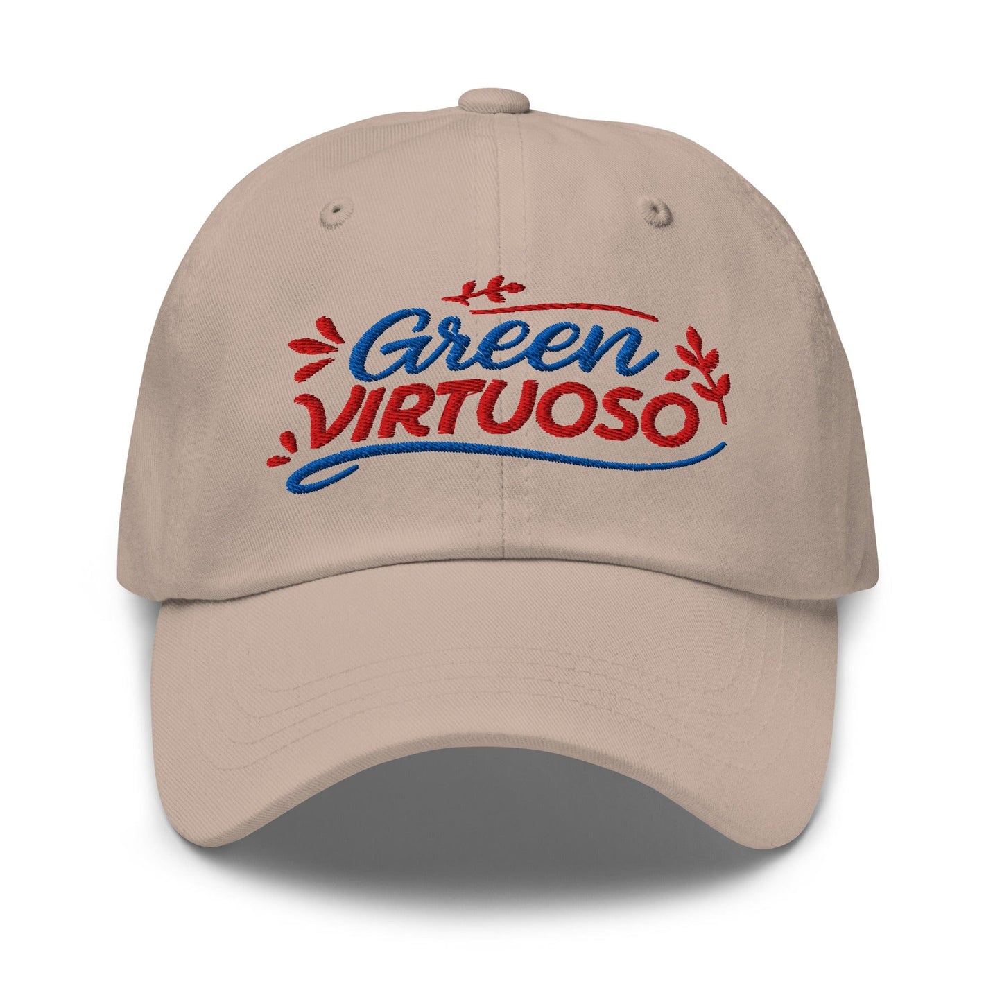 Green Virtuoso Masterpiece Design Embroidered Golf Cap - Funny Golf Tee by Swing Epic