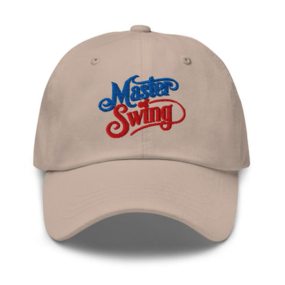 Master of Swing Classic Humorous Embroidered Golf Cap - Funny Golf Tee by Swing Epic
