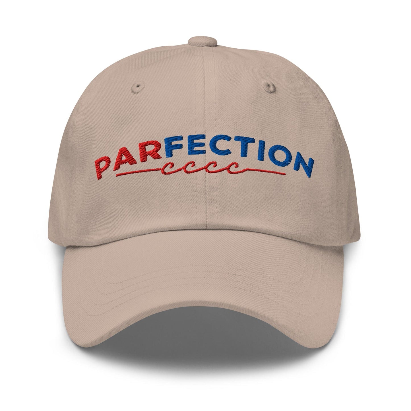 Parfection Fun Embroidered Golf Cap - Funny Golf Tee by Swing Epic