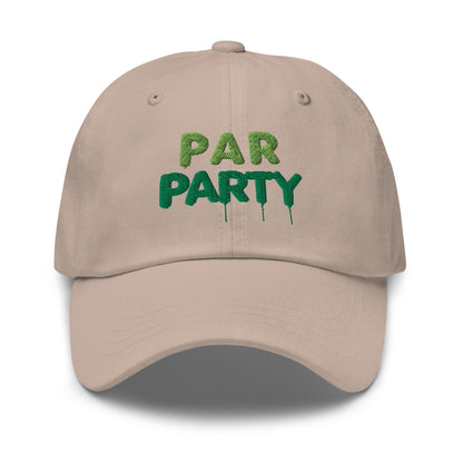 Par Party Fun Embroidered Golf Cap - Funny Golf Tee by Swing Epic