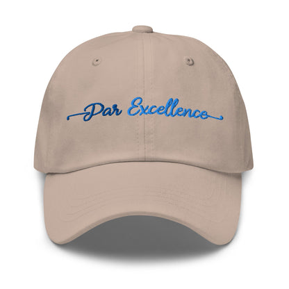 Par Excellence Embroidered Golf Cap - Funny Golf Tee by Swing Epic