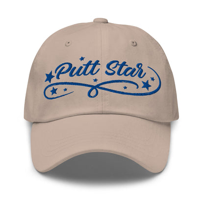 Putt Star Embroidered Golf Cap - Funny Golf Tee by Swing Epic