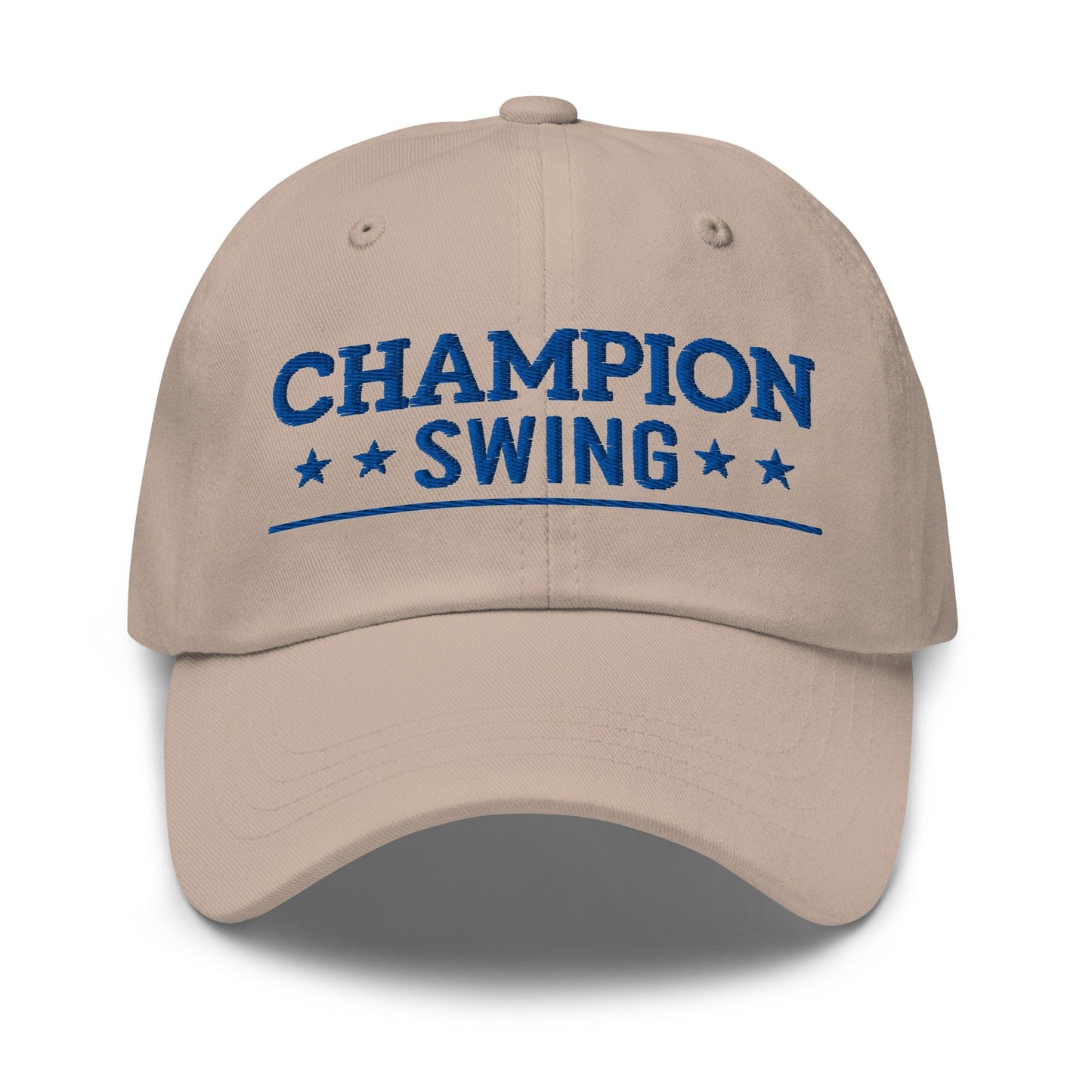 Champion Swing Embroidered Golf Cap - Funny Golf Tee by Swing Epic