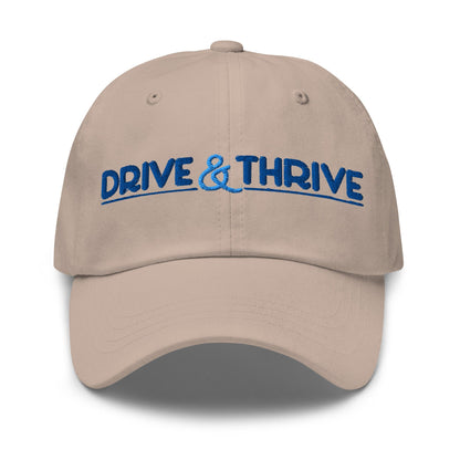 Drive & Thrive Embroidered Golf Cap - Funny Golf Tee by Swing Epic