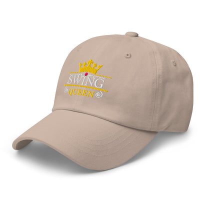 Swing Queen Embroidered Golf Cap - Funny Golf Tee by Swing Epic