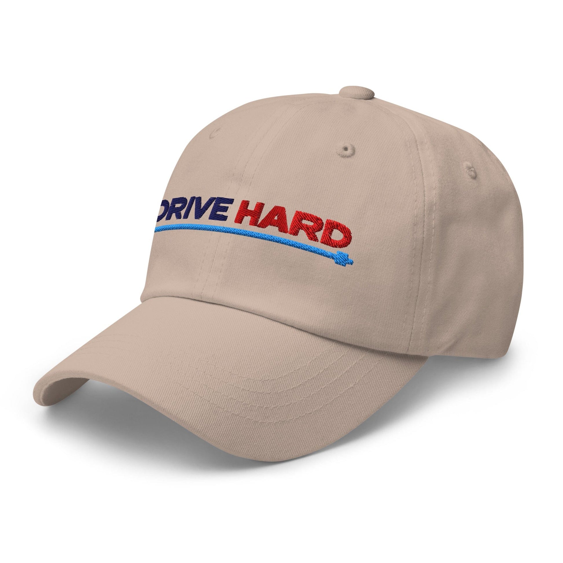 Drive Hard Embroidered Golf Cap - Funny Golf Tee by Swing Epic